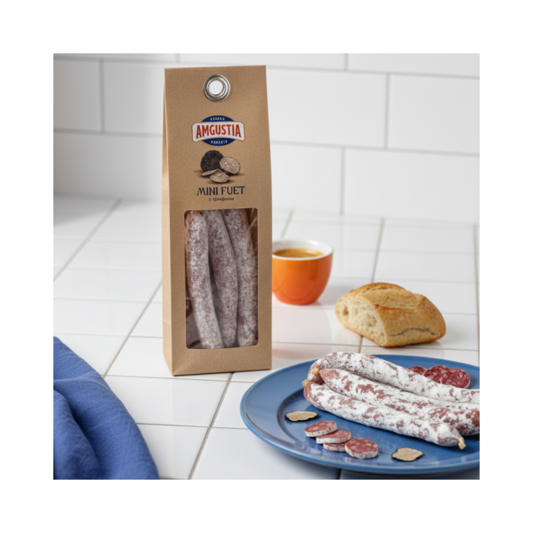 Mini Fuet с грецким орехом, 60 г