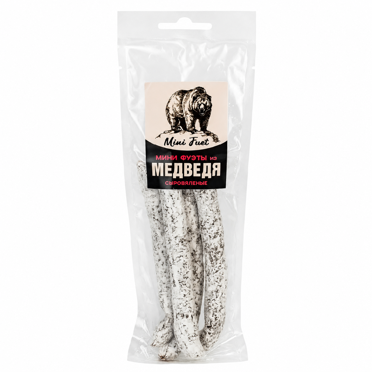 Колбаски Mini Fuet из медведя, 80 г